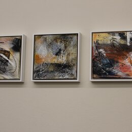 Gemälde in einem Bürogebäude